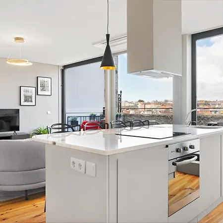 Rooftop Balcony At Historic Center Apartment Porto