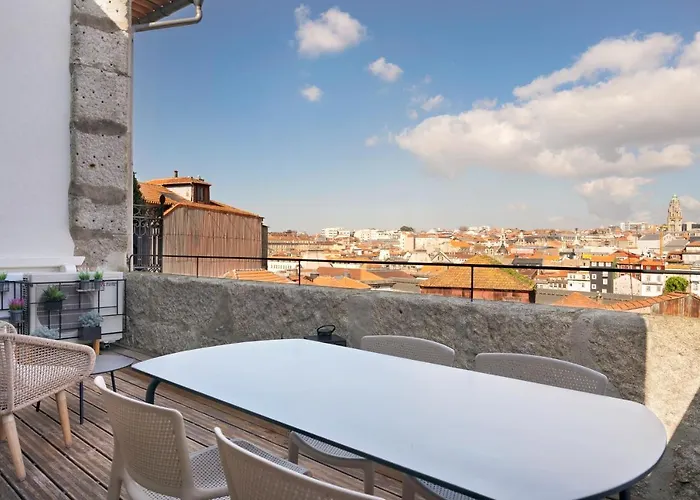 Rooftop Balcony At Historic Center Apartmán Porto